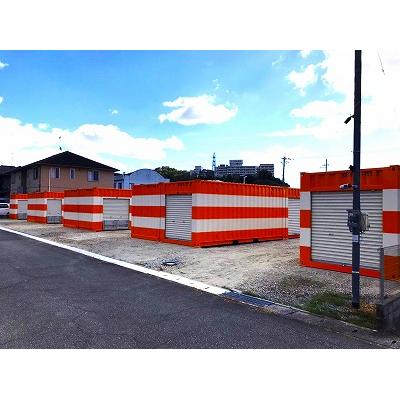 屋外型トランクルーム,バイクコンテナ オレンジコンテナ加西北条町